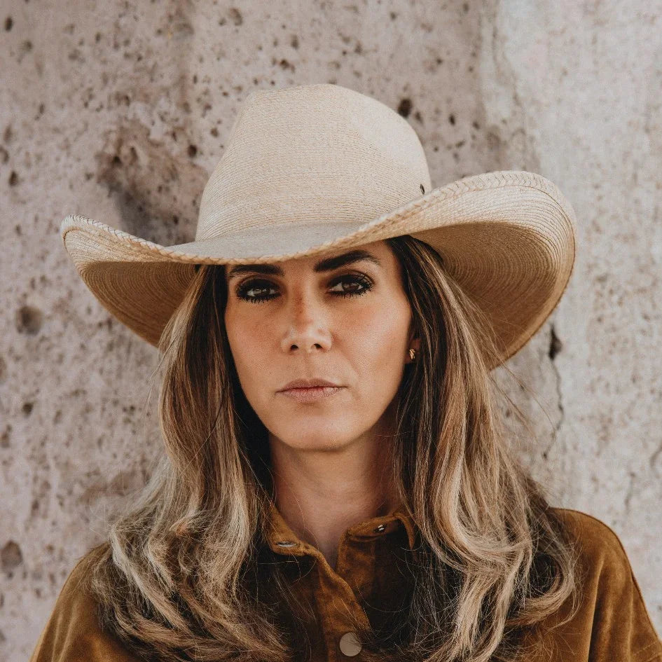 Sandoval Durango premium cowboy straw hat for ladies