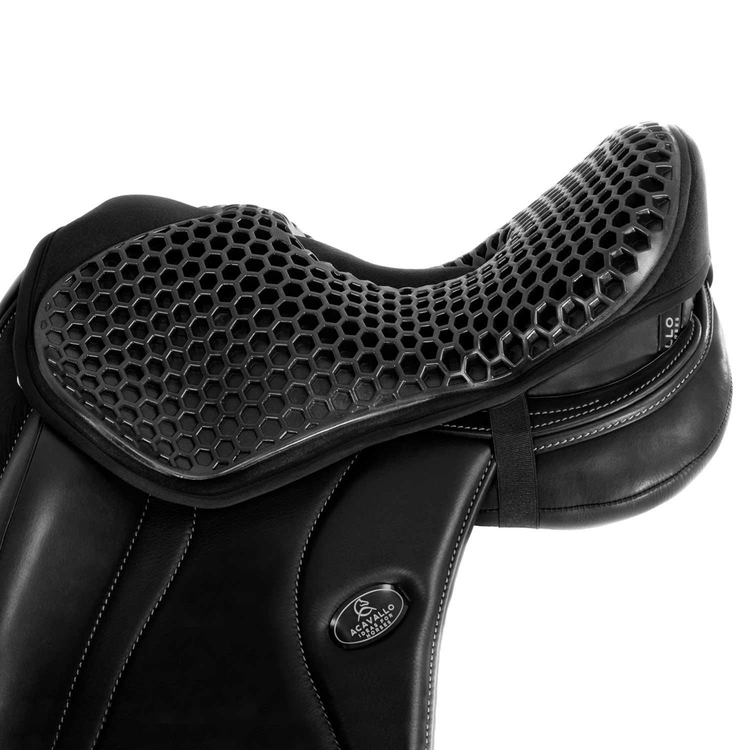 Acavallo ortho-pubis seat saver dressage hexagonal gel out dri-lex 20 mm AC 535
