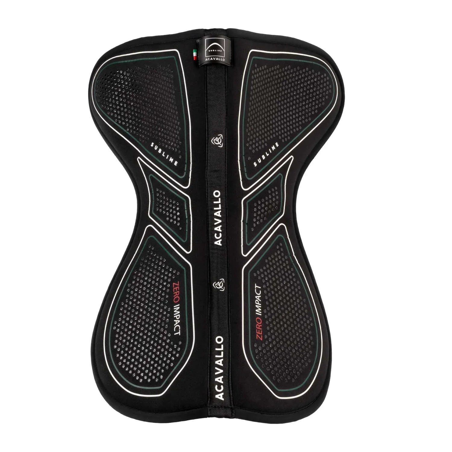 Acavallo sublime zero impact flat memory foam rear riser AC 895