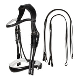Acavallo giaconda bridle with double reins