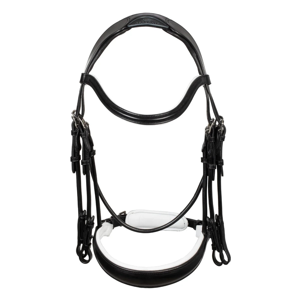 Acavallo giaconda bridle with double reins