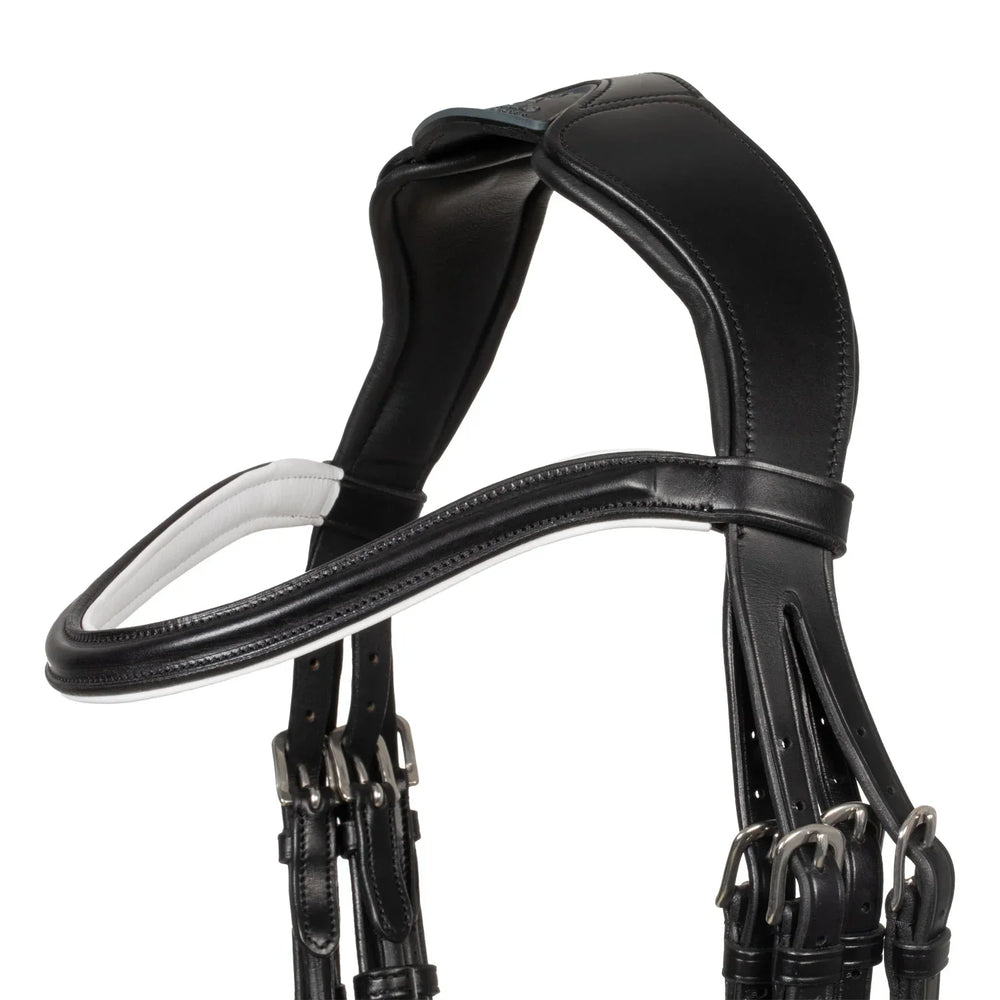 Acavallo giaconda bridle with double reins