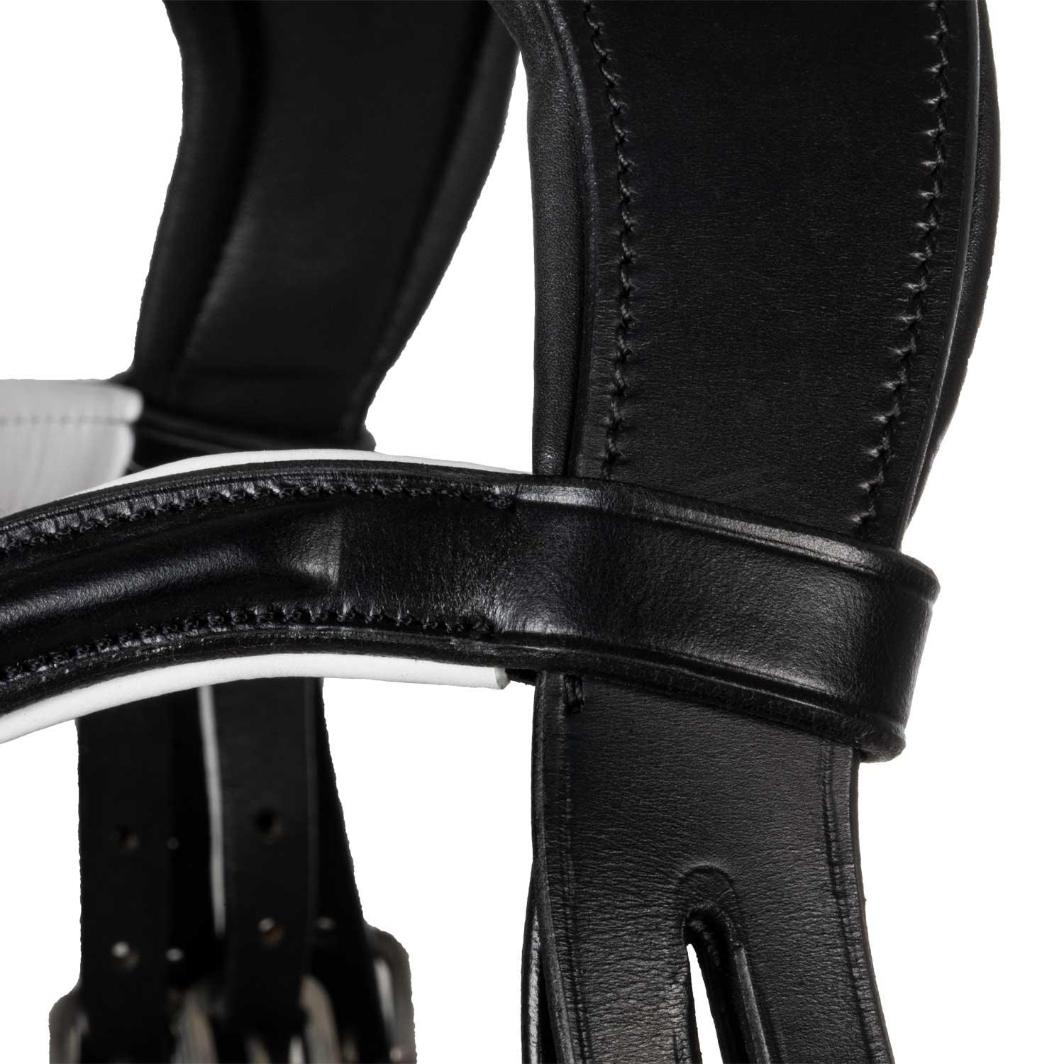 Acavallo giaconda bridle with double reins