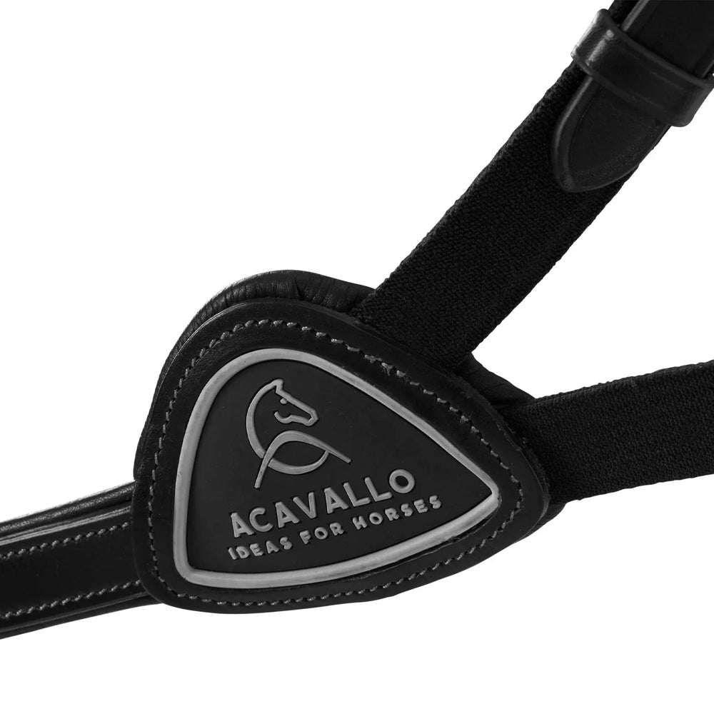 Acavallo five point breastplate calfskin