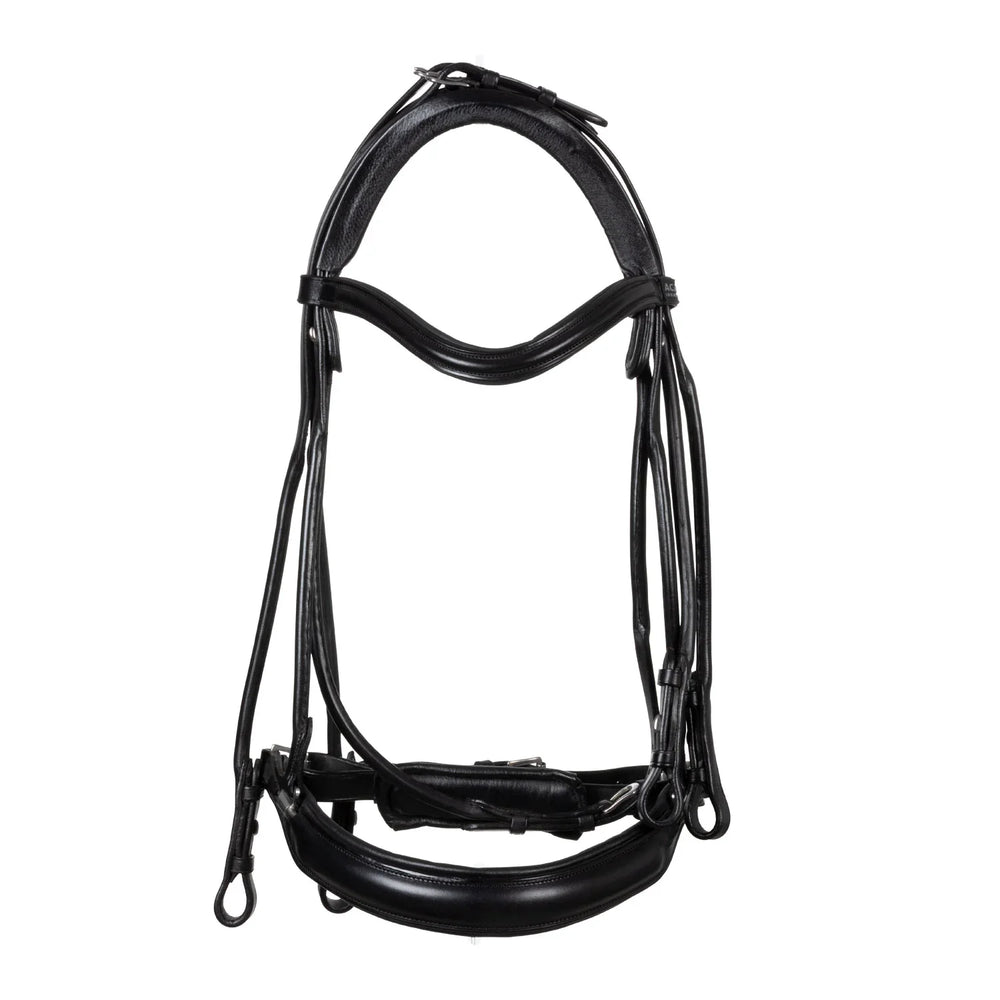 Acavallo parnaso bridle with double reins