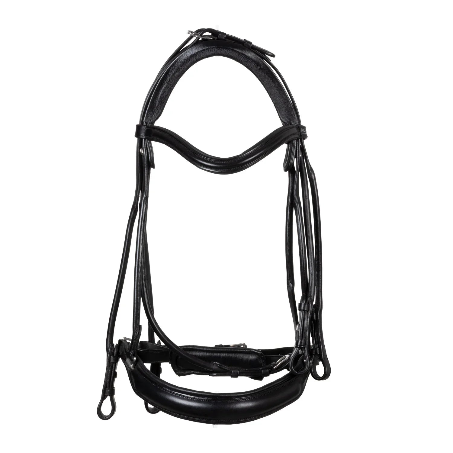 Acavallo parnaso bridle with double reins