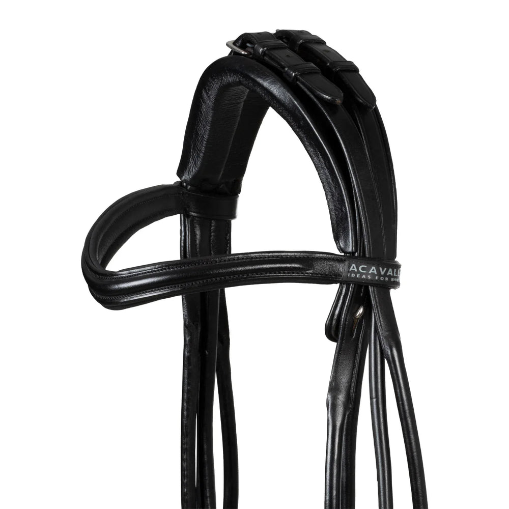 Acavallo parnaso bridle with double reins