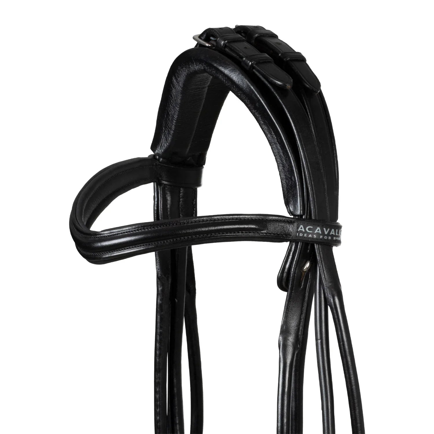 Acavallo parnaso bridle with double reins