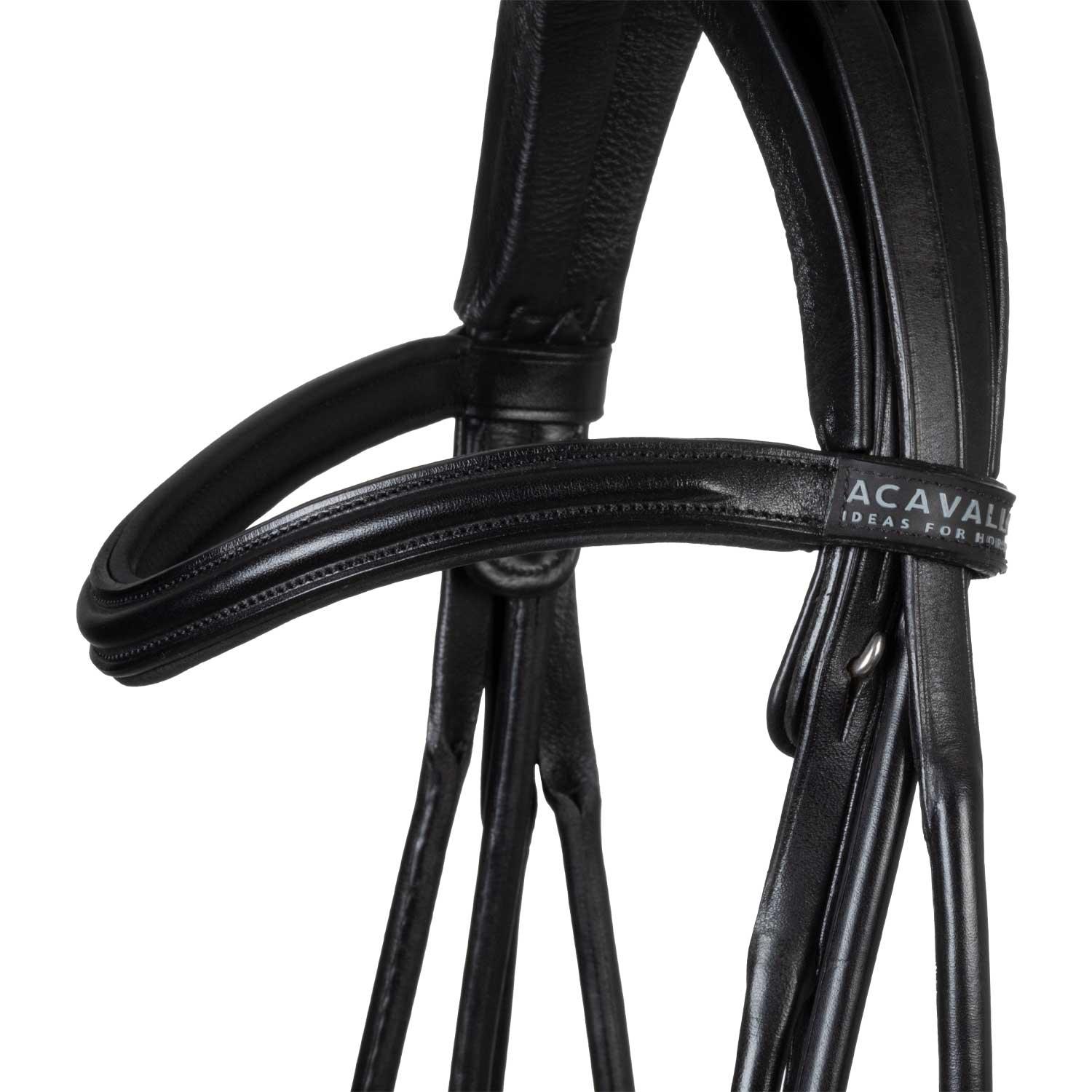 Acavallo parnaso bridle with double reins