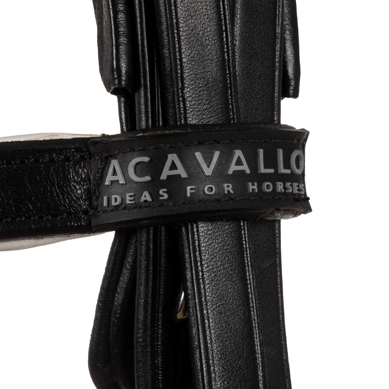 Acavallo parnaso bridle with double reins