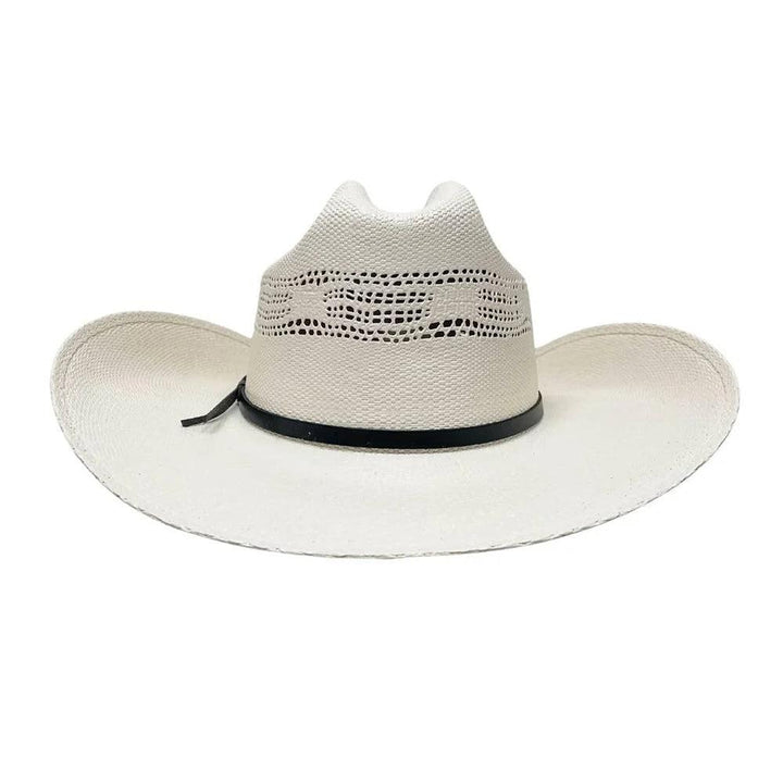 American hat makers Montana |  Straw Cowgirl Hat with Western Hat Band