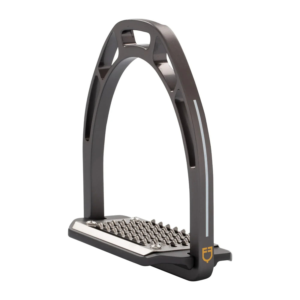 Equestro aluminium stirrups inclined