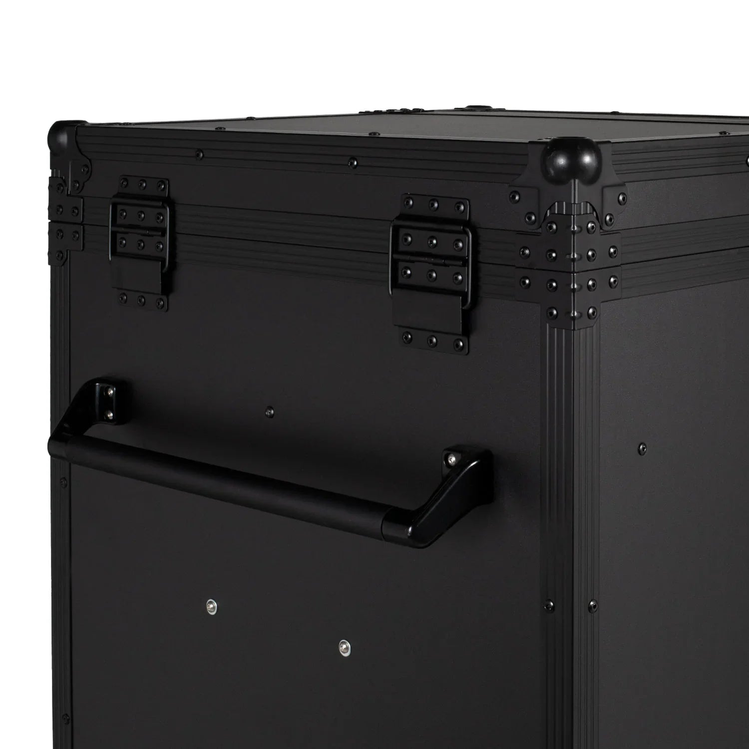 Equestro black hardware saddle cabinet ETS 02101