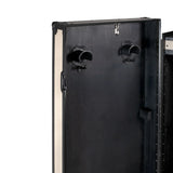 Equestro black hardware saddle cabinet ETS 02101