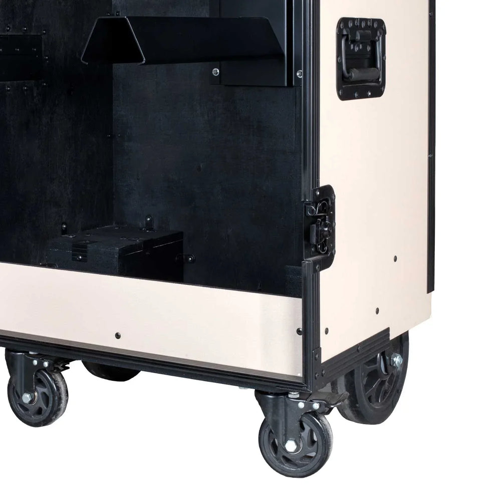 Equestro black hardware saddle cabinet ETS 02101