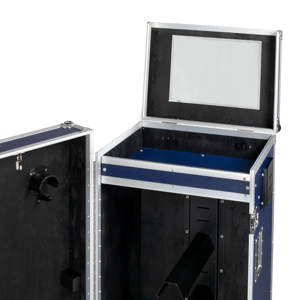 Equestro silver hardware saddle cabinet ETS 02102