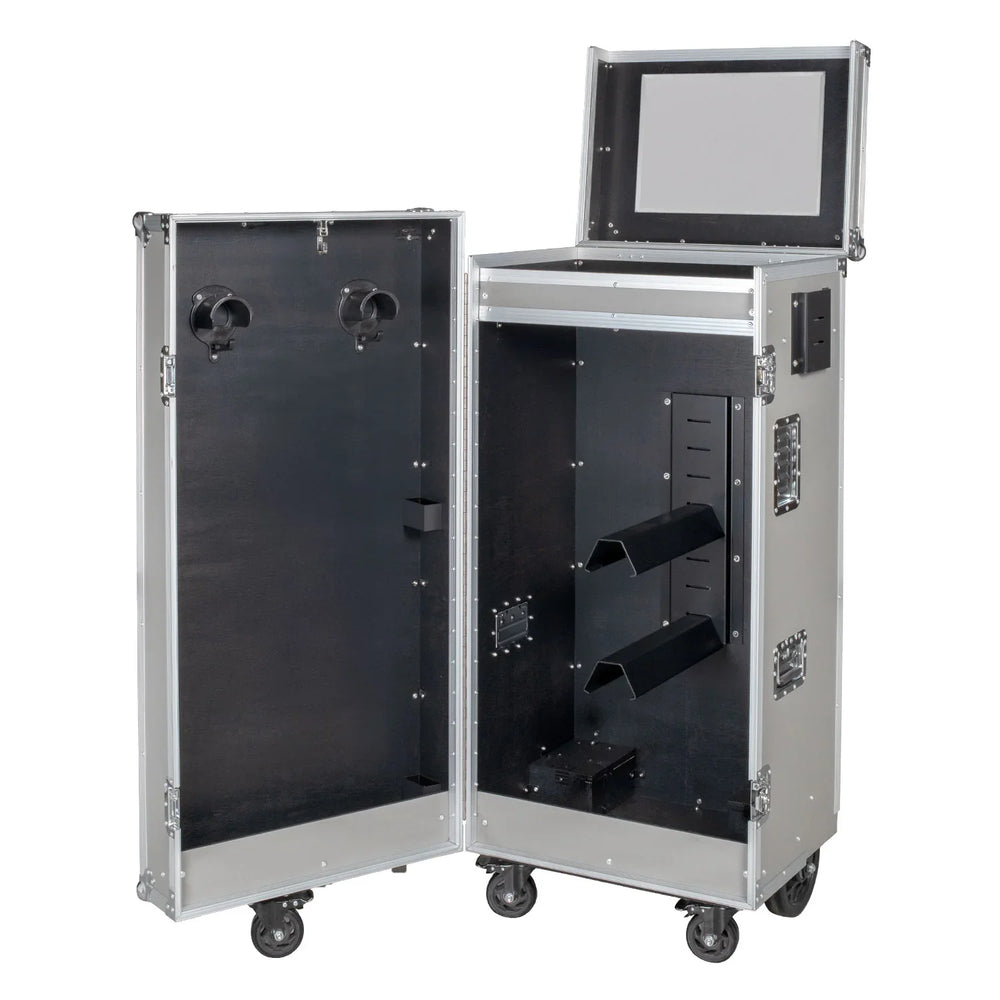 Equestro silver hardware saddle cabinet ETS 02102