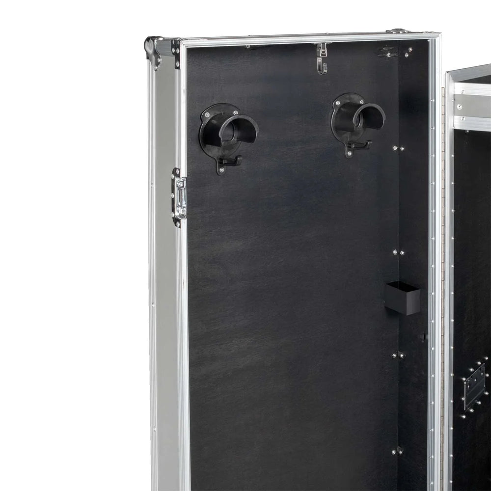 Equestro silver hardware saddle cabinet ETS 02102