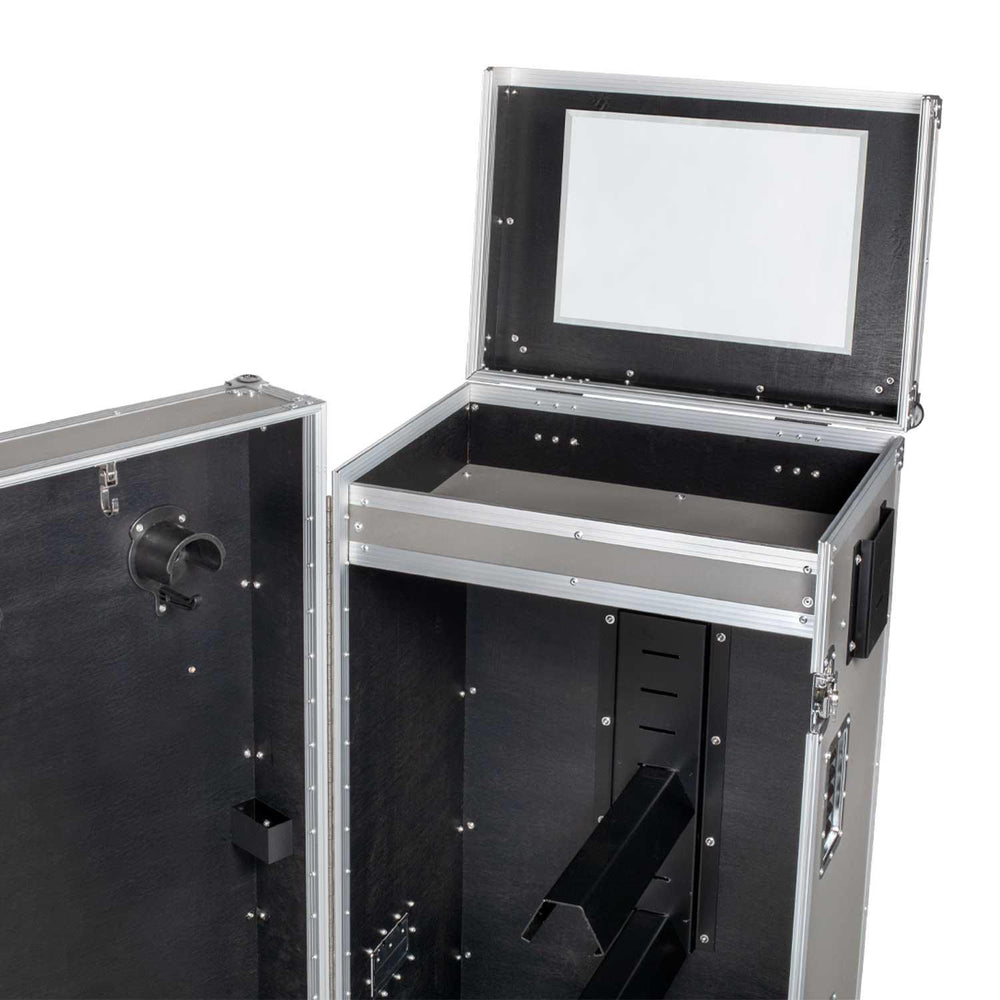 Equestro silver hardware saddle cabinet ETS 02102