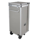 Equestro silver hardware saddle cabinet ETS 02102