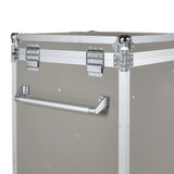 Equestro silver hardware saddle cabinet ETS 02102