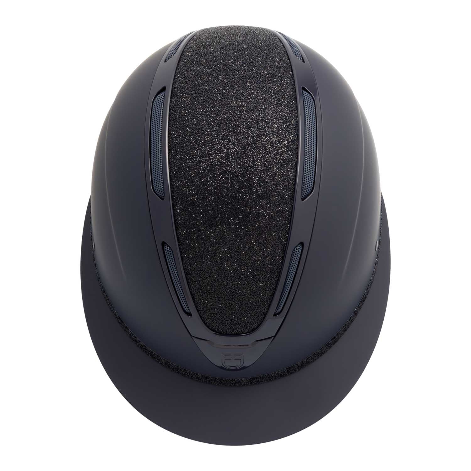 Equestro Women's Apocalypse helmet matte shell and rhinestones homologation EN 1384-2023 etw 02017