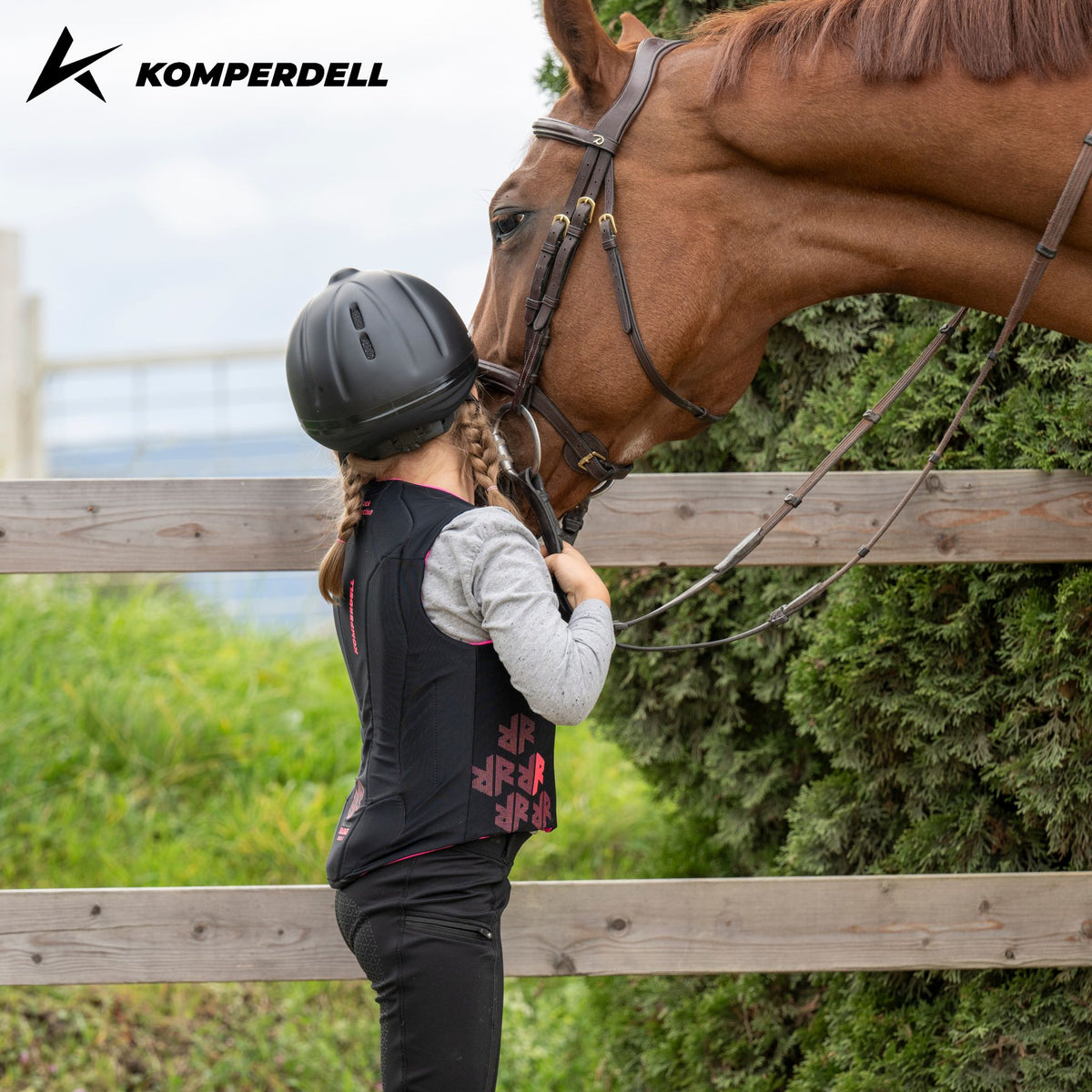 Komperdell Ballistic Flex Fit Pro Jr blk-blk-pink K6726-209