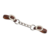 Lakota curb strap nickle fitting