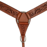 McBryan western breastplate flower tooling MBH02001