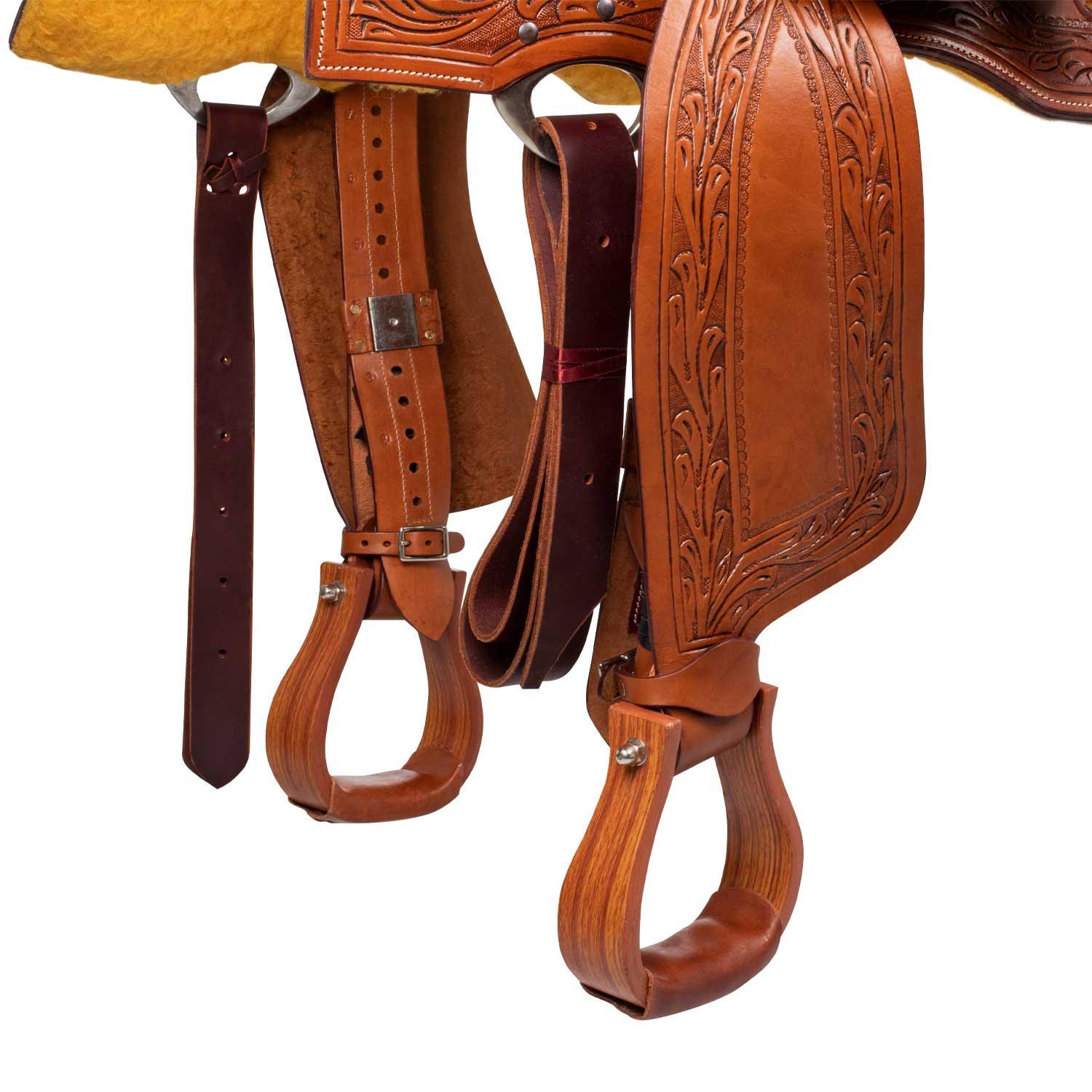 McBryan border stamp team penning saddle MBH08012
