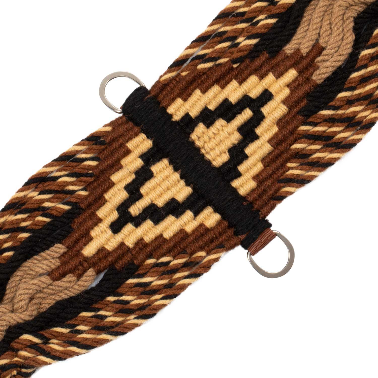 Pool's mohair western girth with central leather reinforcement