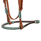 Pool's bosal bridle with cotton mecate reins PLH01019