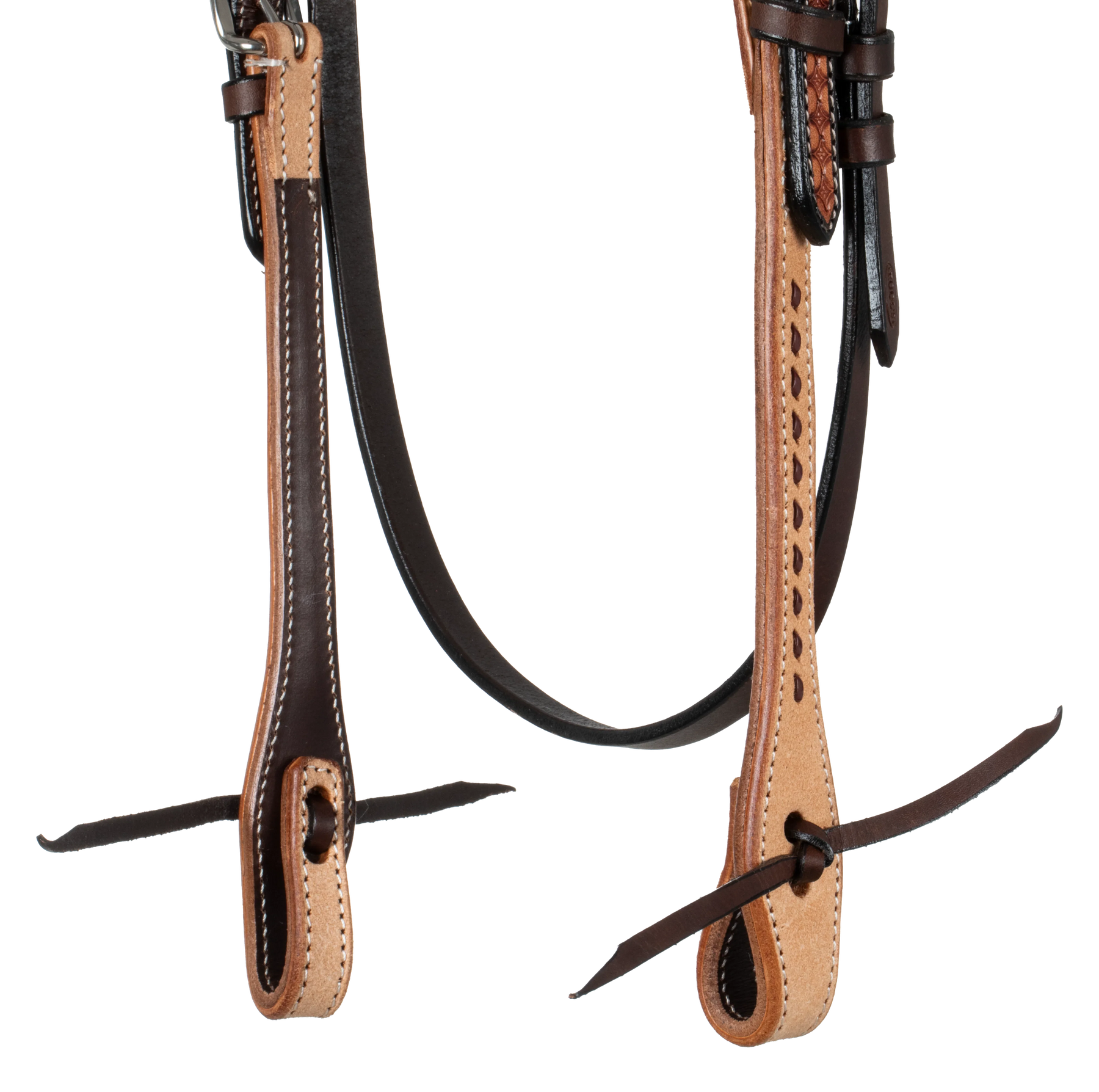 Pool's 2 tone western bridle
