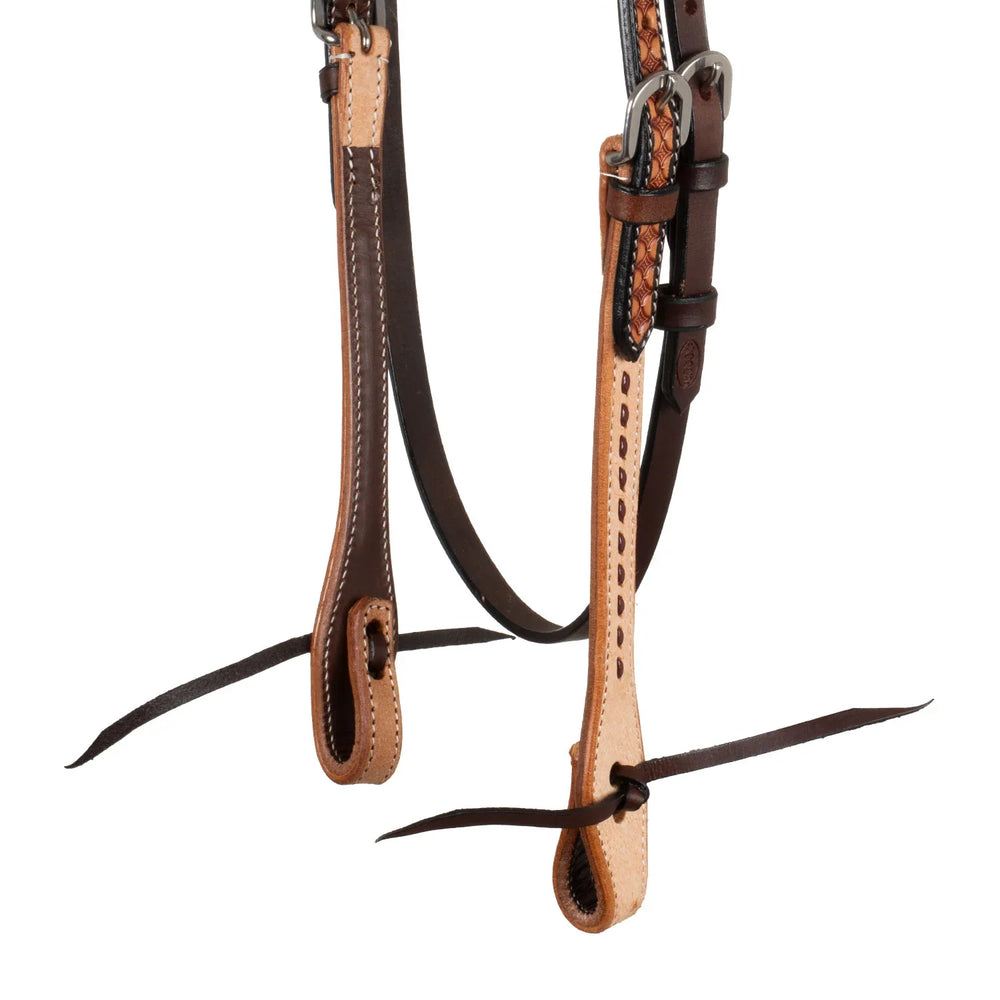 Pool's 2 tone futurity western bridle