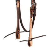 Pool's 2 tone futurity western bridle