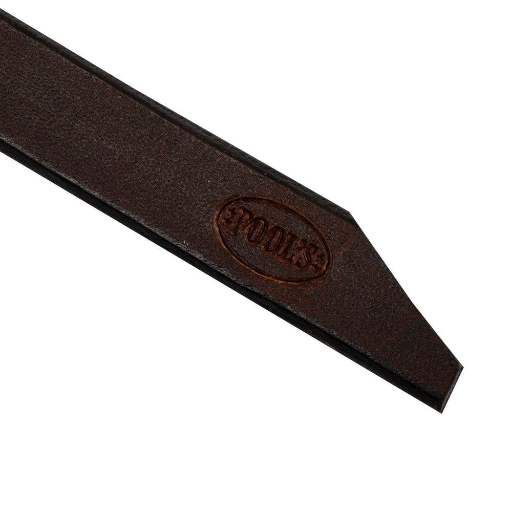 Pool's western reins floral tooling