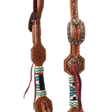 Pool's blue star western bridle