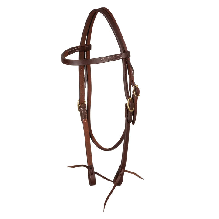 Pool's western tie ends browband bridle