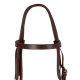 Pool's western tie ends browband bridle