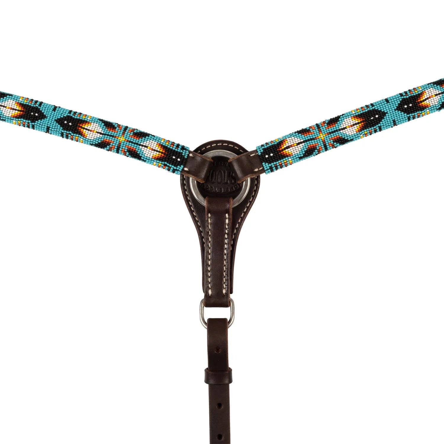 Pool's western navajo sky beaded oil breastplate