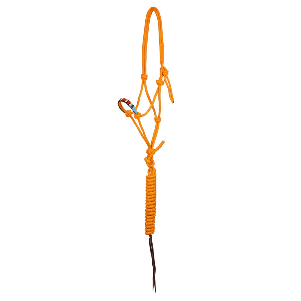 Pool's knotted halter with lead PLH03010