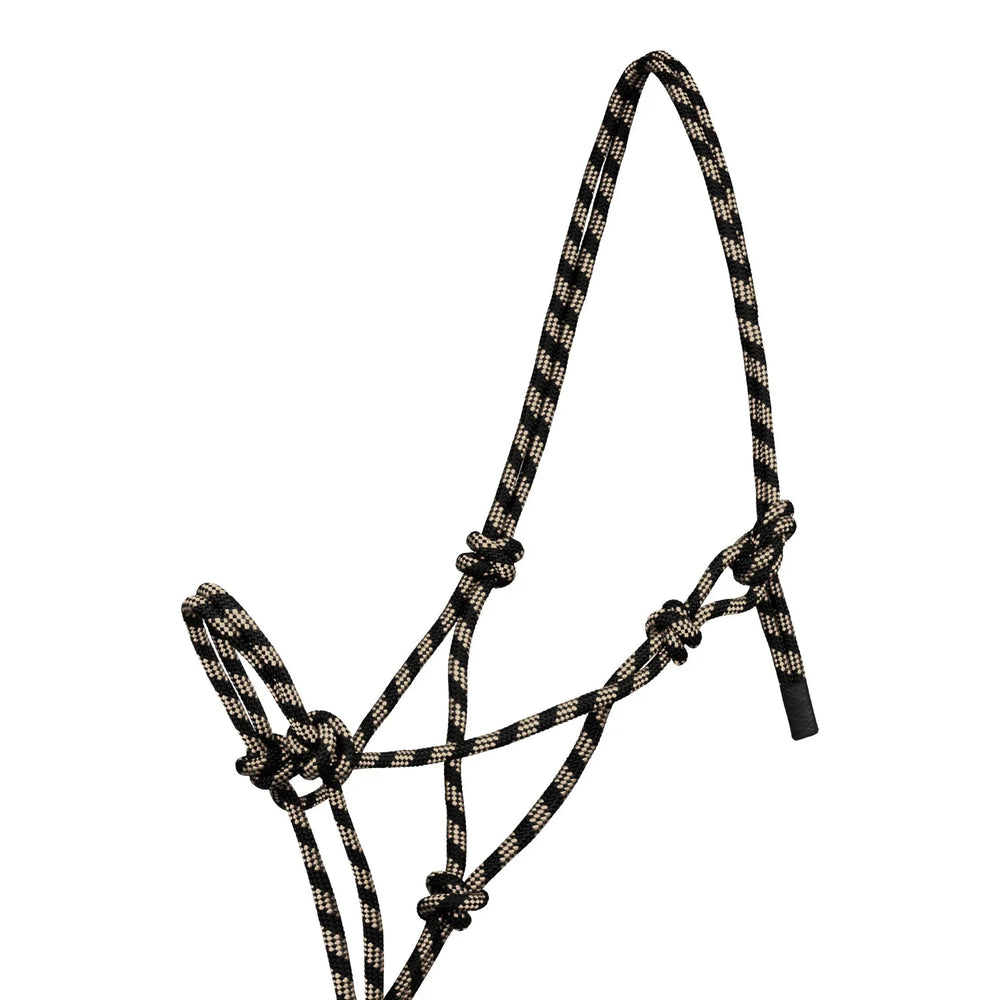 Licol en corde nouée Pool avec longe PLH03017