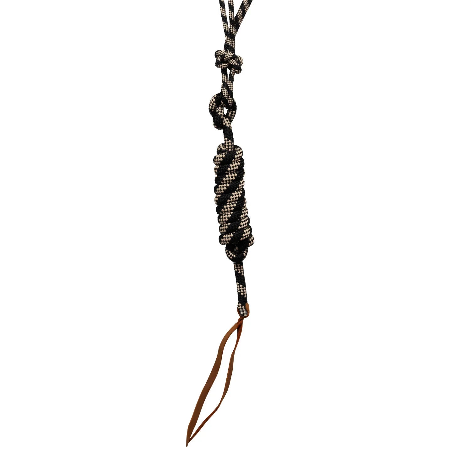 Licol en corde nouée Pool avec longe PLH03017