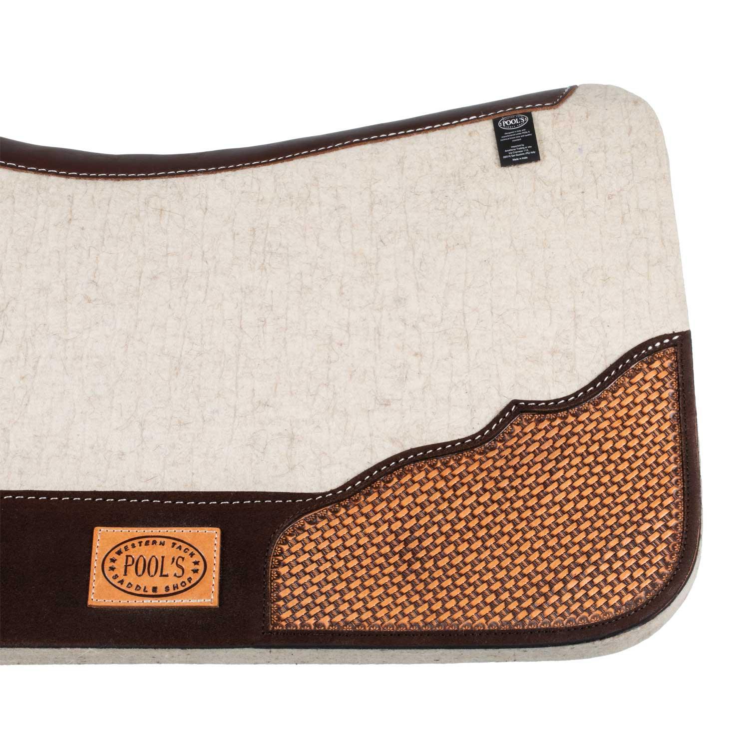 Pool's western felt saddle pad