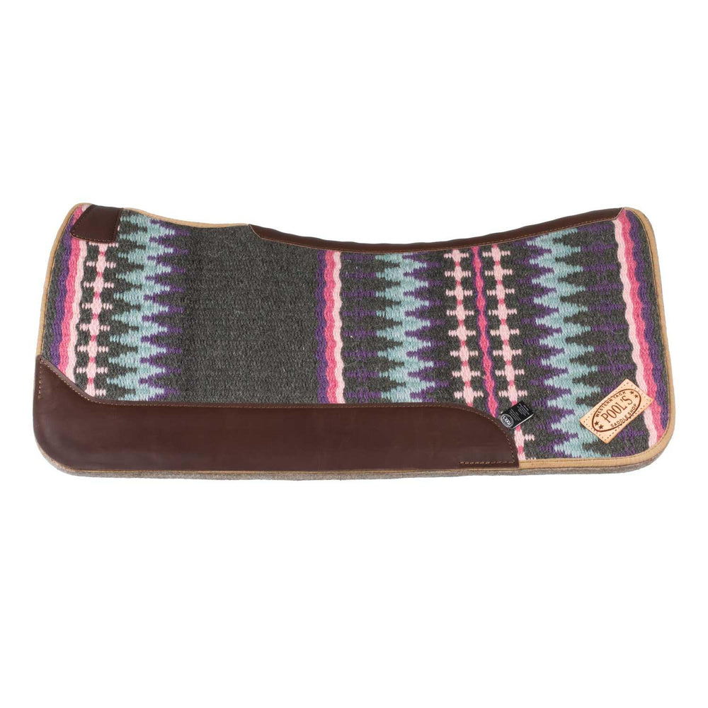 Pool's contoured western saddle pad