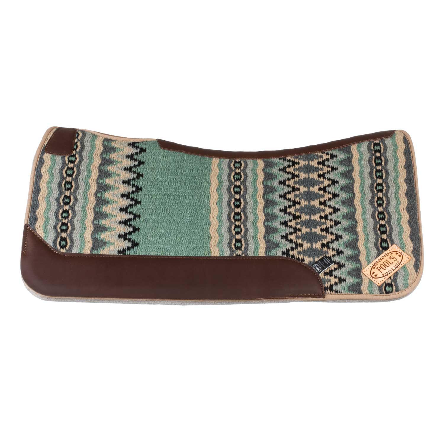 Pool's contoured western saddle pad