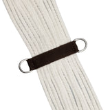 Lakota western saddle round skirt engraved and with silver wire