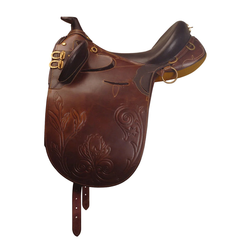 Lakota aussie saddle with horn