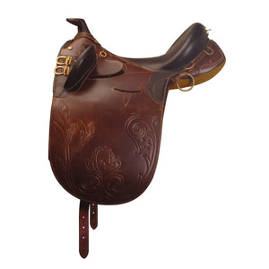 Lakota aussie saddle with horn