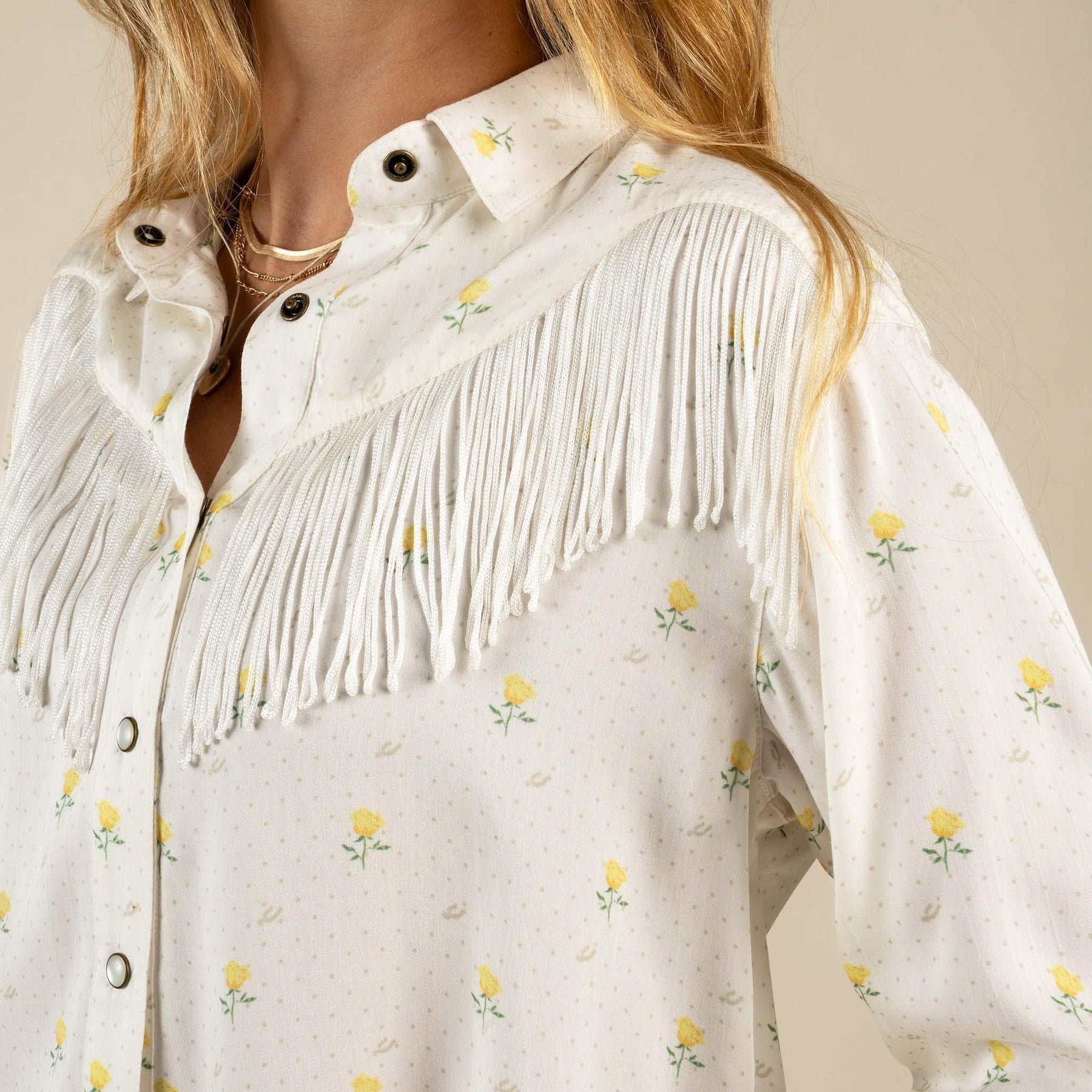 Sendero june fringe longe sleeve shirt